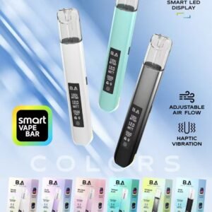 B.A一代主機|可調式LED顯示屏可發光煙桿 適配一代煙彈#台灣爆款#