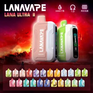 LANA Ultra II 16000口磁吸一次性電子煙 磁吸換彈主機＋口味